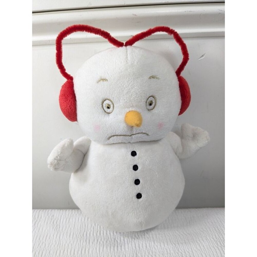 Dept 56 Snowpinions Plush Caffeinated Snowman Department 56 Christmas toy